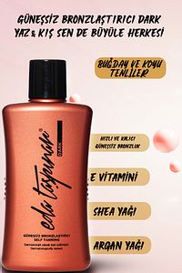 Dark Güneşsiz Bronzlaştırıcı Self Tanning ürün fotoğrafı
