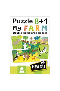 Headu Puzzle 8 1 Farm (2-5 YAŞ) ürün fotoğrafı