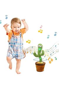 Happy Store Konuşan Dans Eden, Müzikli Işıklı Saksı Kaktüs Peluş Oyuncak New Tivens ürün fotoğrafı