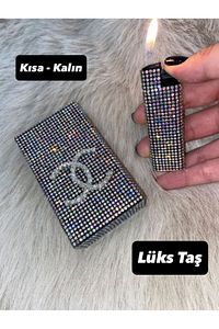 Sigara Kutusu & Çakmak Kısa Kalın Sigaralar Icin(JANJAN PEMBESİ) ürün fotoğrafı