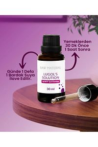 Raw Material Lugol'S Solution Iyot%2 Damla 30 Ml ürün fotoğrafı
