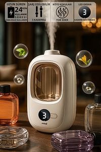 Mio Smell 2x Yeni Nesil Şarjlı Otomatik Oda Kokusu Makinesi (1 ADET LİMON KOKUSU ILE BİRLİKTE) ürün fotoğrafı