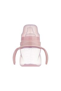 Kulplu Akıtmaz Alıştırma Bardağı, 160 Ml, Powder Pink, 6 Ay , 1 Adet ürün fotoğrafı