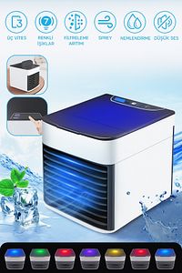 Taşınabilir Hava Soğutucu Usb Mini Klima Fan 3 Kademeli Hava Temizleyici ürün fotoğrafı
