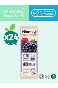 Böğürtlen Meyve Barı 24 Adet | Sağlıklı Atıştırmalıklar – Vegan, Glutensiz, Koruyucusuz 20gx 24adet ürün fotoğrafı