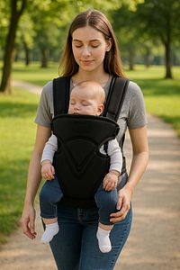 Siyah Kanguru Anakucağı Safe Comfort Bebek Taşıma Çantası Ana Kucağı ürün fotoğrafı