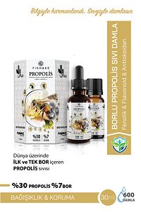Bor Içeren Propolis Plus Suda Çözünebilir Sıvı Damla 30 ml ürün fotoğrafı