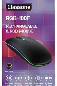 Kablosuz Fare Wireless Mouse 4 Tuşlu Renk Sessiz Şarj Edilebilir Dpı Kontrol Hadron ürün fotoğrafı