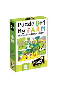 Headu Puzzle 8 1 Farm (2-5 YAŞ) ürün fotoğrafı