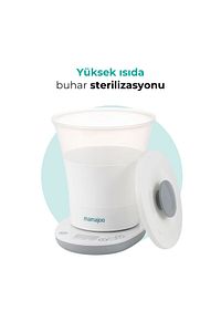 3 Işlevli Buhar Sterilizatörü, Mama Ve Süt Isıtıcı, Hızlı Isıtma Ve Sıcaklık Sabitleme ürün fotoğrafı