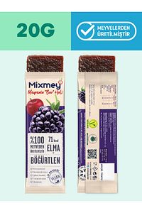 Böğürtlen Meyve Barı 24 Adet | Sağlıklı Atıştırmalıklar – Vegan, Glutensiz, Koruyucusuz 20gx 24adet ürün fotoğrafı