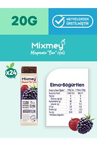 Böğürtlen Meyve Barı 24 Adet | Sağlıklı Atıştırmalıklar – Vegan, Glutensiz, Koruyucusuz 20gx 24adet ürün fotoğrafı