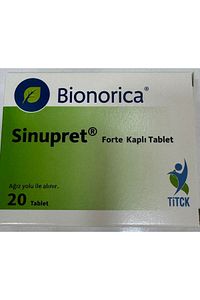 Sinupret 20 Tablet ürün fotoğrafı