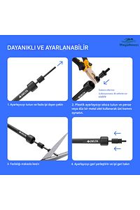 Siyah Uzunluğu Ayarlanabilir Deluxe Atlama Ipi ürün fotoğrafı