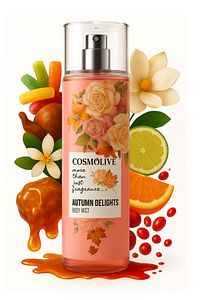 Vücut Spreyi Body Mist | Amber Romance | Autumn Delights | Kadın | Işıltılı | Nemlendirici | 250 ml ürün fotoğrafı
