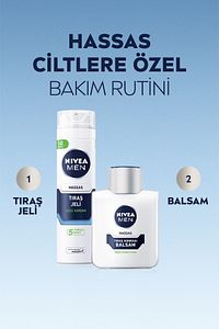 MEN Erkek Tıraş Sonrası Balsam 100ml, Hassas Ciltlere Özel Hızlı Rahatlatma, Konforlu Tıraş Deneyimi ürün fotoğrafı