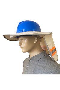 Baret Güneşliği Tam Kenarlı Baş Ve Boyun Korumalı Güneş Koruyuculuğu Siperlik Şapka ürün fotoğrafı
