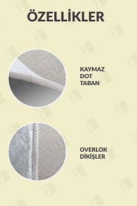Dijital Baskı Kaymaz Taban Yıkanabilir Kesme Koridor Mutfak Ve Oda Salon Kesme Yolluk Halı (4) ürün fotoğrafı