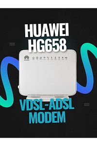 Hg658 V2 Türk Telekom.ttnet.uyumlu Vdsl Fiber Modem ürün fotoğrafı