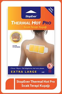 Thermal Hot Pro Sıcak Terapi Kuşağı | Bel, Boyun, Omuz Kas Ağrılarına Karşı 8 Saat Etkili ürün fotoğrafı