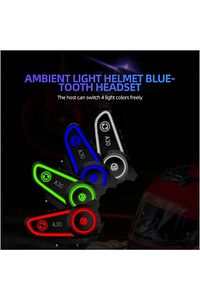 5.3 Bluetooth Su Geçirmez Motosiklet Kask Bluetooth Interkom Intercom Kulaklık Mikrofon ürün fotoğrafı