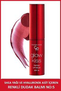 Glow Kiss Tinted Shea Yağı,Hyaluronik Asit Ve Vitamin E İçeren Renkli Dudak Balmı - 05 Cherry Juice ürün fotoğrafı