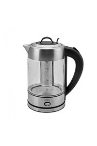 Cam Inox Bitki Çayı Makinesi Ve Su Isıtıcı Kettle 2202,led, Yüksek Borosilikat Gövde ürün fotoğrafı