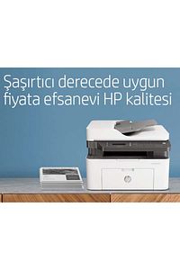 Lazer MFP 137fnw, Baskı, Fotokopi, Tarama, Faks, 4ZB84A ürün fotoğrafı
