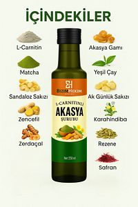 Akasya Detox Şurubu 250 ml | Ödem, Şişkinlik Ve Arınma Desteği (1 ADET) ürün fotoğrafı