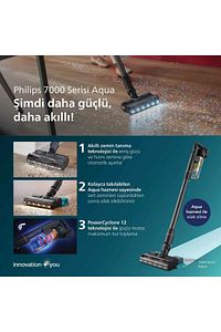 7000 Serisi Xc7057/01 Islak Kuru Şarjlı Dikey Süpürge ürün fotoğrafı