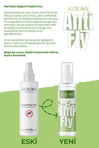 Anti-fly Sinek, Sivrisinek, Kene Ve Haşere Kovucu, Vücut Koruyucu, Bitkisel Sinek Savar Sprey 100ml ürün fotoğrafı