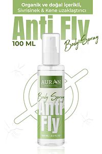 Anti-fly Sinek, Sivrisinek, Kene Ve Haşere Kovucu, Vücut Koruyucu, Bitkisel Sinek Savar Sprey 100ml ürün fotoğrafı