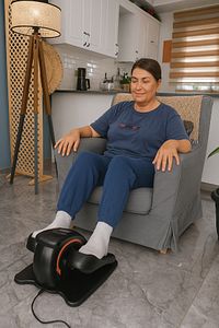 Vibrolegs Eliptik Kondisyon Bisikleti - Egzersiz Aleti - Alman Tasarım - Ayak Masaj Aleti ürün fotoğrafı
