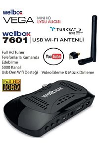 Vega Çanaklı Çanaksız Wifi Anten Dahil Full Hd Free Ip Yeni Nesil Extra Tuşlu Uyumlu ürün fotoğrafı