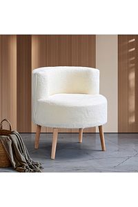Elegant Comfort Çay Seti Ve Peluş Ikili Berjer & Puf Takımı - 3'lü Set ürün fotoğrafı