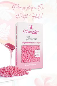 2 Ad.250gr Soyulabilen Boncuk Ağda Ağda Isıtıcı Makine+ Karınca Yumurta Yağı Losyonu + 4 Spatula ürün fotoğrafı