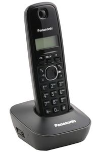 Kx-tg1611 Dect Telefon Siyah ürün fotoğrafı