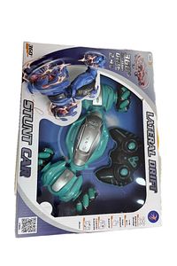Boratila Toys2.4ghz Uzaktan Kumandalı 360 Derece Dönen Giden Drift Atan Işıklı Yeşil Akrobat Araba ürün fotoğrafı