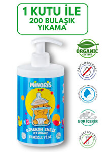 Baby Organik Antialerjik Biberon Emzik Temizleyici 500 ml ürün fotoğrafı