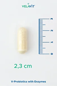 V-Probiotics with Enzymes Takviye Edici Gıda 30 Kapsül ürün fotoğrafı