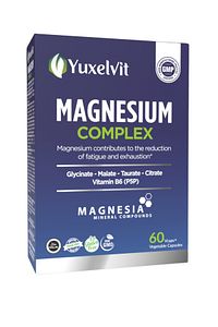 Magnezyum Kompleks (Glisinat-Malat-Taurat-Sitrat-Vitamin B6) ürün fotoğrafı