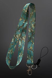 Van Gogh Badem Ağacı Boyun Ipi Ve Telefon Askısı ürün fotoğrafı