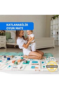 My World Premium Katlanabilir Oyun Matı Oyun Halısı 160x180x1 Cm ( Özel Koruyucu Kenar Biyeli ) ürün fotoğrafı