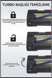 Pratic Aır Power P 1250 Siyah Torbasız Dönebilen Turbo Başlıklı Dikey Süpürge ürün fotoğrafı