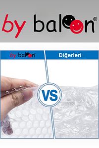 Balonlu Naylon 1 .sınıf Balonlu Poşet Patpat Havalı Naylon Pat Pat Ambalaj Pat Pat - 50cm X 50metre ürün fotoğrafı