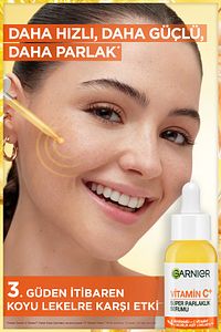 Vitamin C+ Süper Parlaklık Serumu (Niasinamid, Salisilik, Melasyl) ürün fotoğrafı