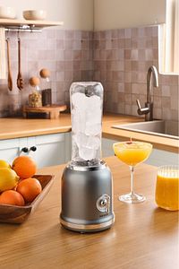 Retro Personal Kişisel Smoothie Blender Grey ürün fotoğrafı