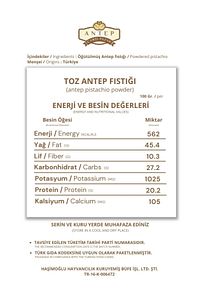 Toz Antep Fıstığı (Boz İçten Çekilmiş) | 100 Gr. ürün fotoğrafı