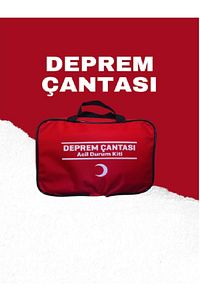 Deprem Çantası Ilkyardım Afet Seti Iki Kişilik Deprem Çantası 60 Ürün 102 Parça Hayatta Kalma Set ürün fotoğrafı