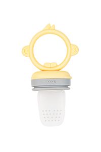 Silikon Püre Meyve Sebze Emziği Mellow Yellow / Powder Grey ürün fotoğrafı